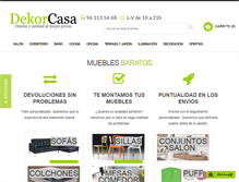 Tablet Screenshot of dekorcasa.com